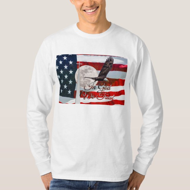 In God We Trust Long Sleeve Shirt (Front)