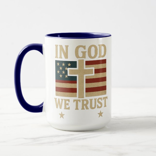 In God We Trust Mug (Left)