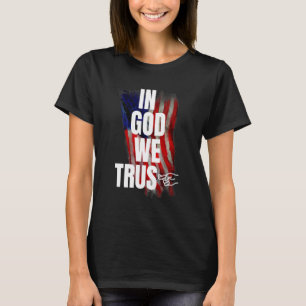 in God we trust not texas school flag law religiou T-Shirt