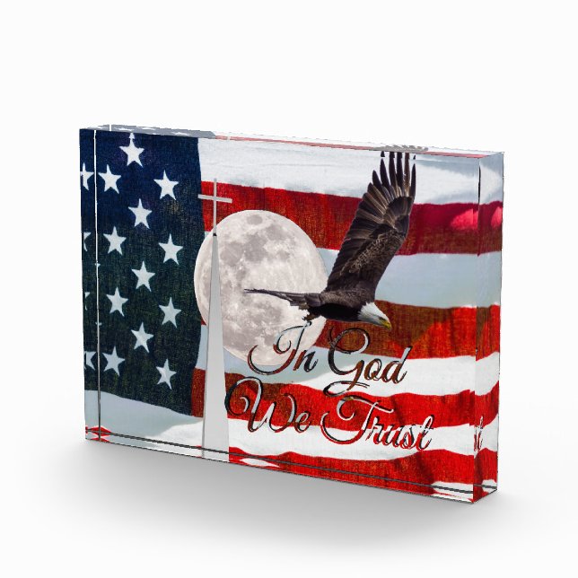 In God We Trust Photo Block (Right)