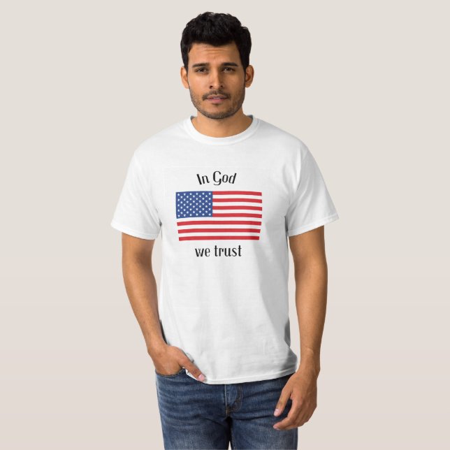 In God We Trust T-Shirt (Front Full)