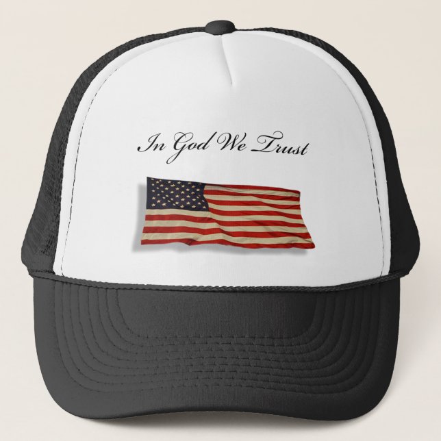 In God we Trust Trucker Hat (Front)