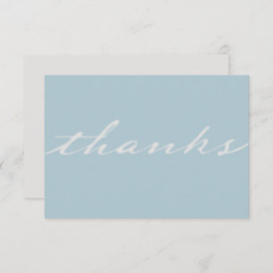 in God's love Wedding Thank You Card