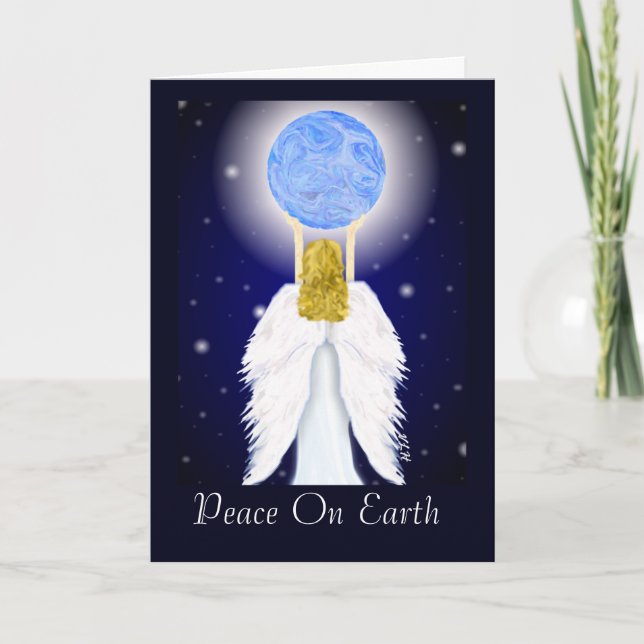 In Good Hands Holiday Greeting Card (Front)