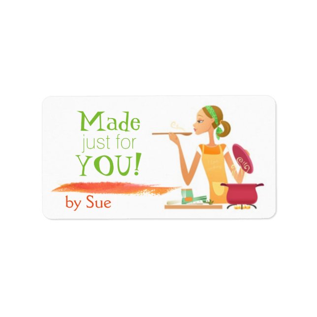 In Good Taste (Custom Food/Baking Labels) Label (Front)