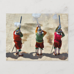 In Guardia Re-Enactment 2015 at St Elmo Valletta Postcard