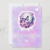 In her birthday era birthday invitation teen girl