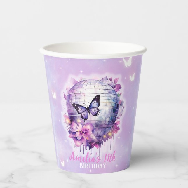 In Her Birthday Era Birthday Party Paper Cup (Front)