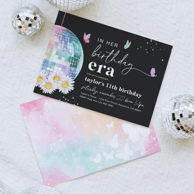 In Her Birthday Era Invitation (Creator Uploaded)