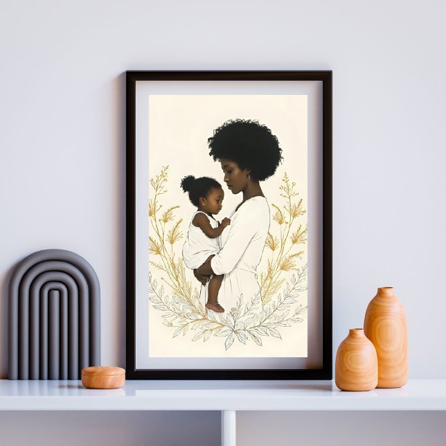 In Her Silence, He Finds Safety Poster (Creator Uploaded)