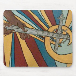 In His Hands Mouse Mat