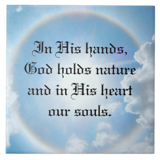 In His Hands Tile