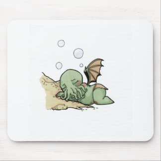 In his house at R'lyeh dead Cthulhu waits dreaming Mouse Mat