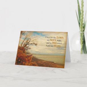 In His Word I Put my Hope - Scripture Card