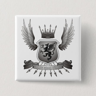 In hoc signo vinces 15 cm square badge