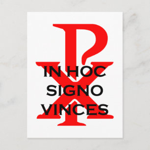 In Hoc Signo Vinces Postcard
