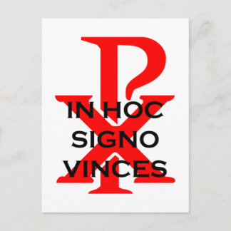 In Hoc Signo Vinces Postcard