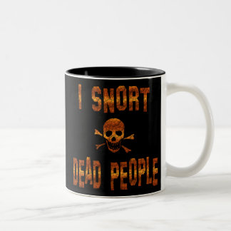 In Honour of Keith Richards Two-Tone Coffee Mug
