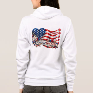 In Honour of Our Fallen Patriotic Memorial Hoodie