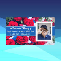 In Honour of Veteran Memory Card