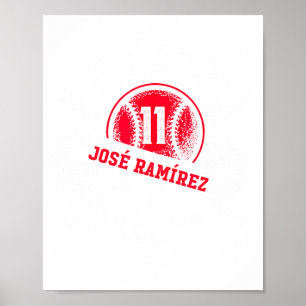 In House Jose Ramirez Mlbpa Mlb Poster