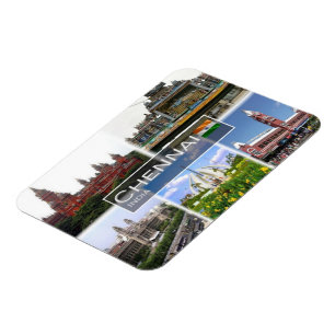 IN India - Chennai Madras - Magnet
