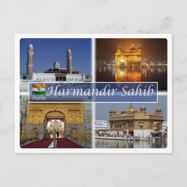 IN India - Harmandir Sahib - Postcard (Front)