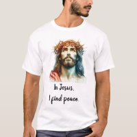 In Jesus, I find Peace Royal Luxury T-Shirt