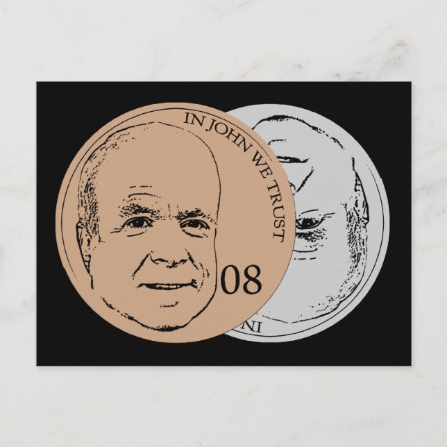 In John We Trust Postcard (Front)