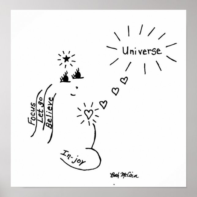 'In Joy' Canvas Print (Front)