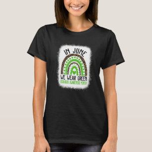 In June We Wear Green For Scoliosis Awareness Mont T-Shirt