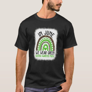 In June We Wear Green For Scoliosis Awareness Mont T-Shirt