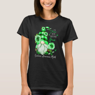 In June We Wear Green Scoliosis Awareness Month Gn T-Shirt