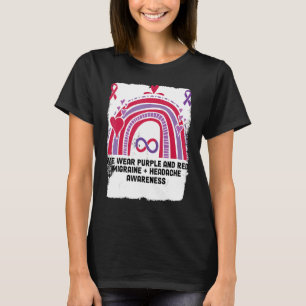 In June Wear Purple Red Migraine Headache Awarenes T-Shirt