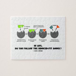 In Life, Do You Follow The Induced-Fit Model? Jigsaw Puzzle