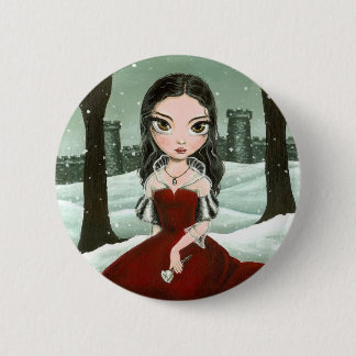 In love 6 cm round badge