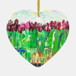 In Love Ceramic Tree Decoration