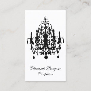 In Love Chandelier ~ Business Card