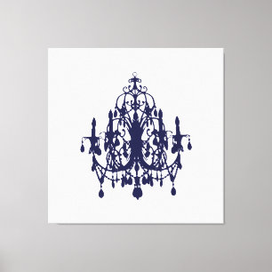 In Love Chandelier ~XLARGE 40X40 Canvas 2.5" Thick Print