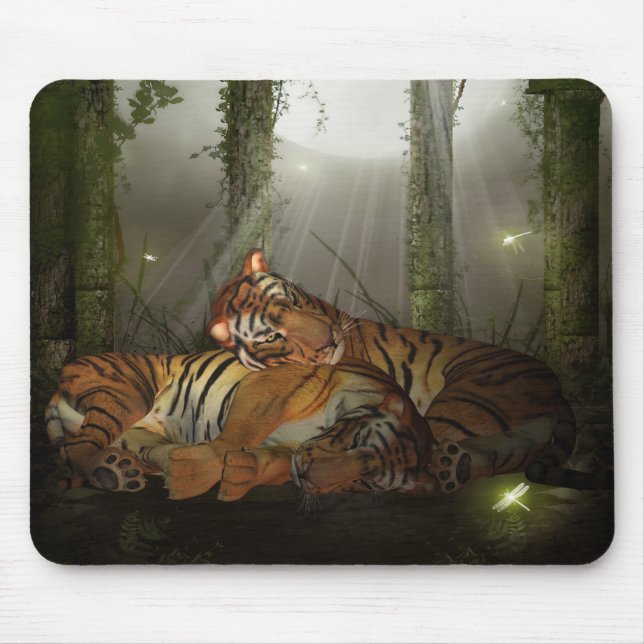In Love, Chinese Year Of The Tiger Mousepad (Front)