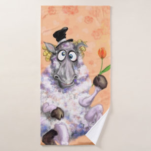 In Love Ram - Gentleman - Funny Bath Towel Set