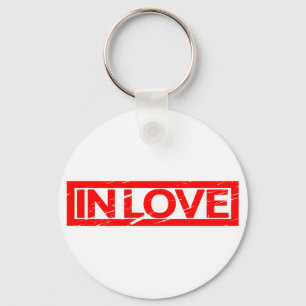 In love Stamp Key Ring