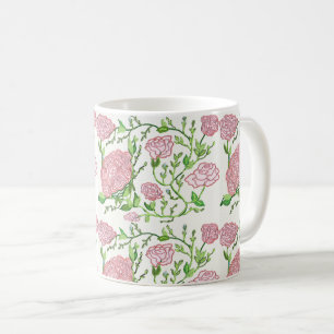 In Love With Life and Painting Flowers Coffee Mug