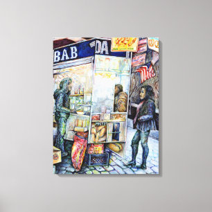 In Love with Trouble, And In Trouble with Love Canvas Print