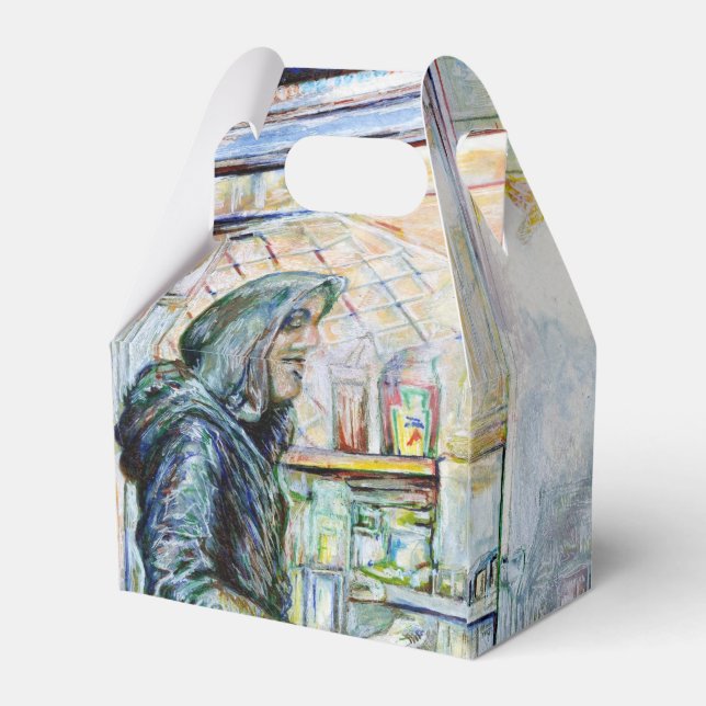 In Love with Trouble, And In Trouble with Love Favour Box (Back Side)