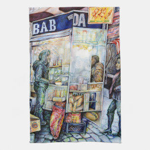 In Love with Trouble, And In Trouble with Love Tea Towel