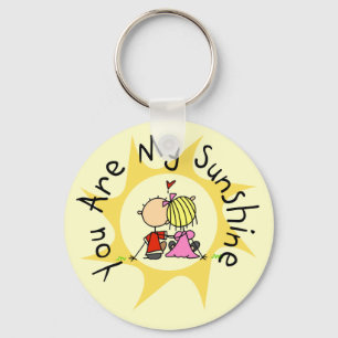 In Love You Are My Sunshine Key Ring