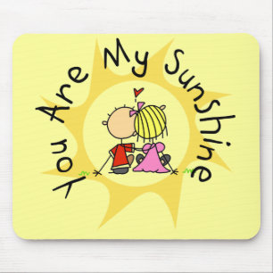 In Love You Are My Sunshine Mouse Mat