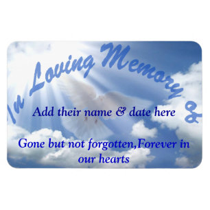 In Loving Memorie of..Premium Flexi Magnet