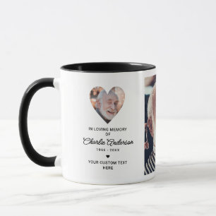 In Loving Memory 2-Photo Personal Message Mug
